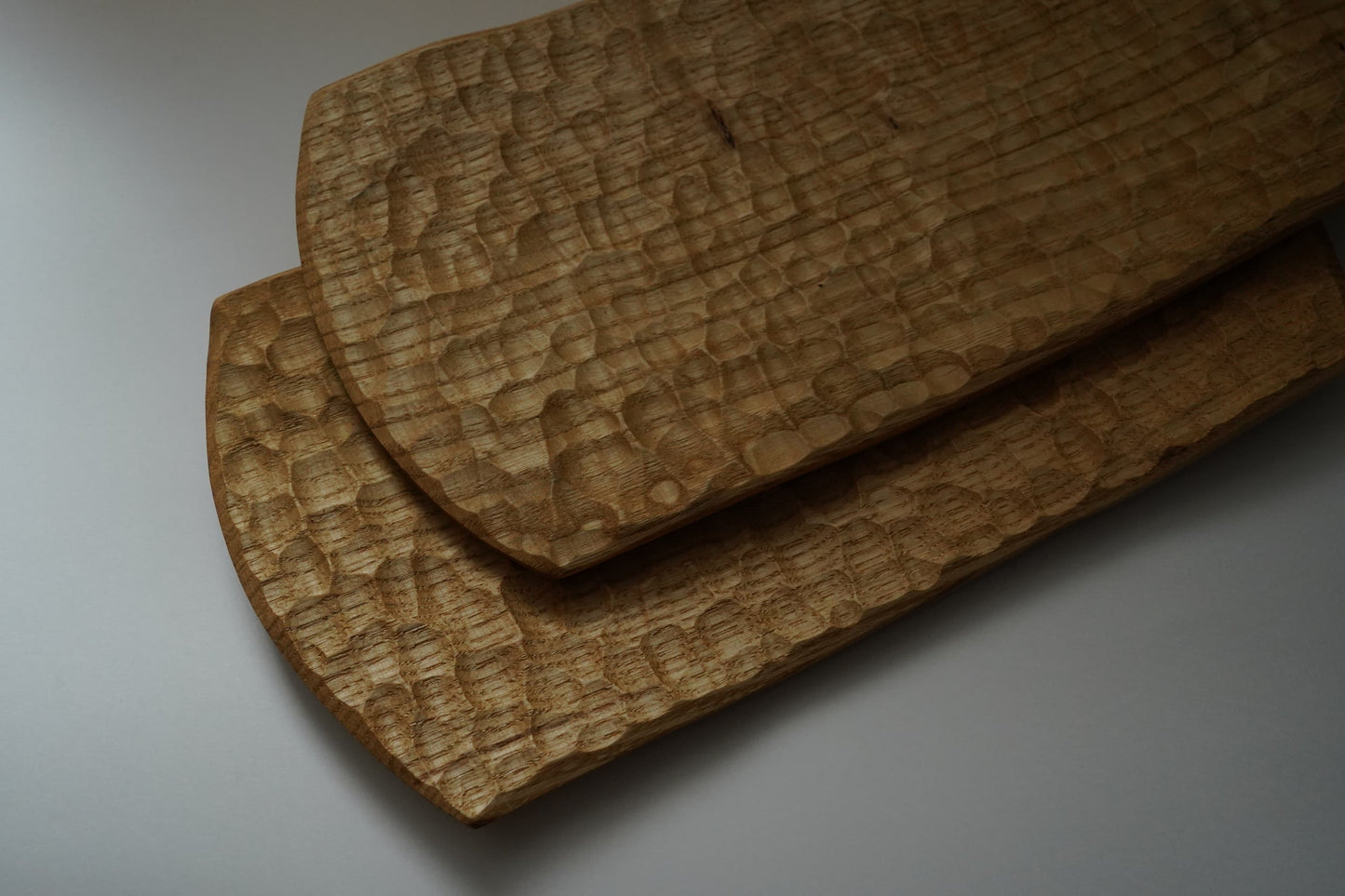 【木と暮らし松弥】彫角皿 栗 無垢