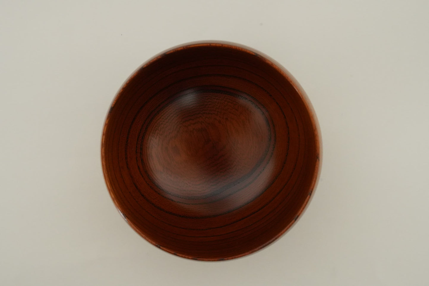 【薗部産業】銘木椀 欅 無垢 漆(けやき)