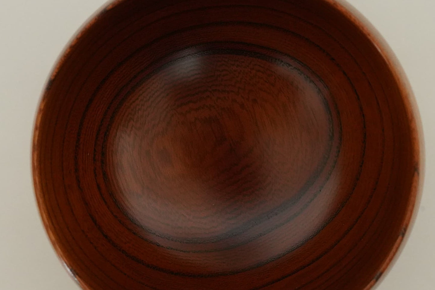 【薗部産業】銘木椀 欅 無垢 漆(けやき)