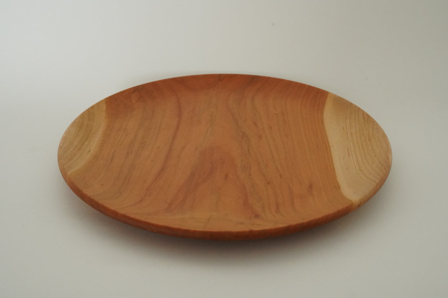 【薗部産業】平皿 縁無し 桜 無垢 八寸