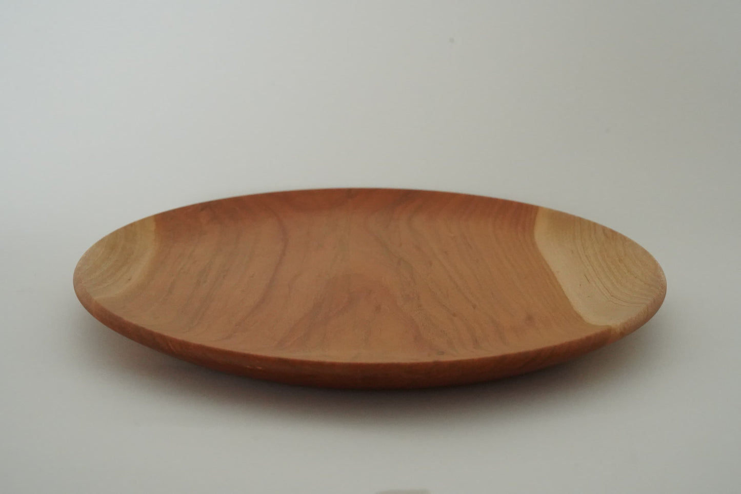 【薗部産業】平皿 縁無し 桜 無垢 八寸