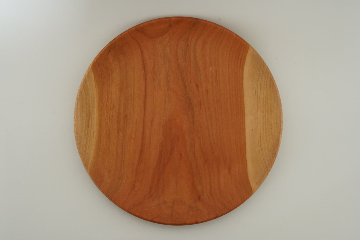 【薗部産業】平皿 縁無し 桜 無垢 八寸