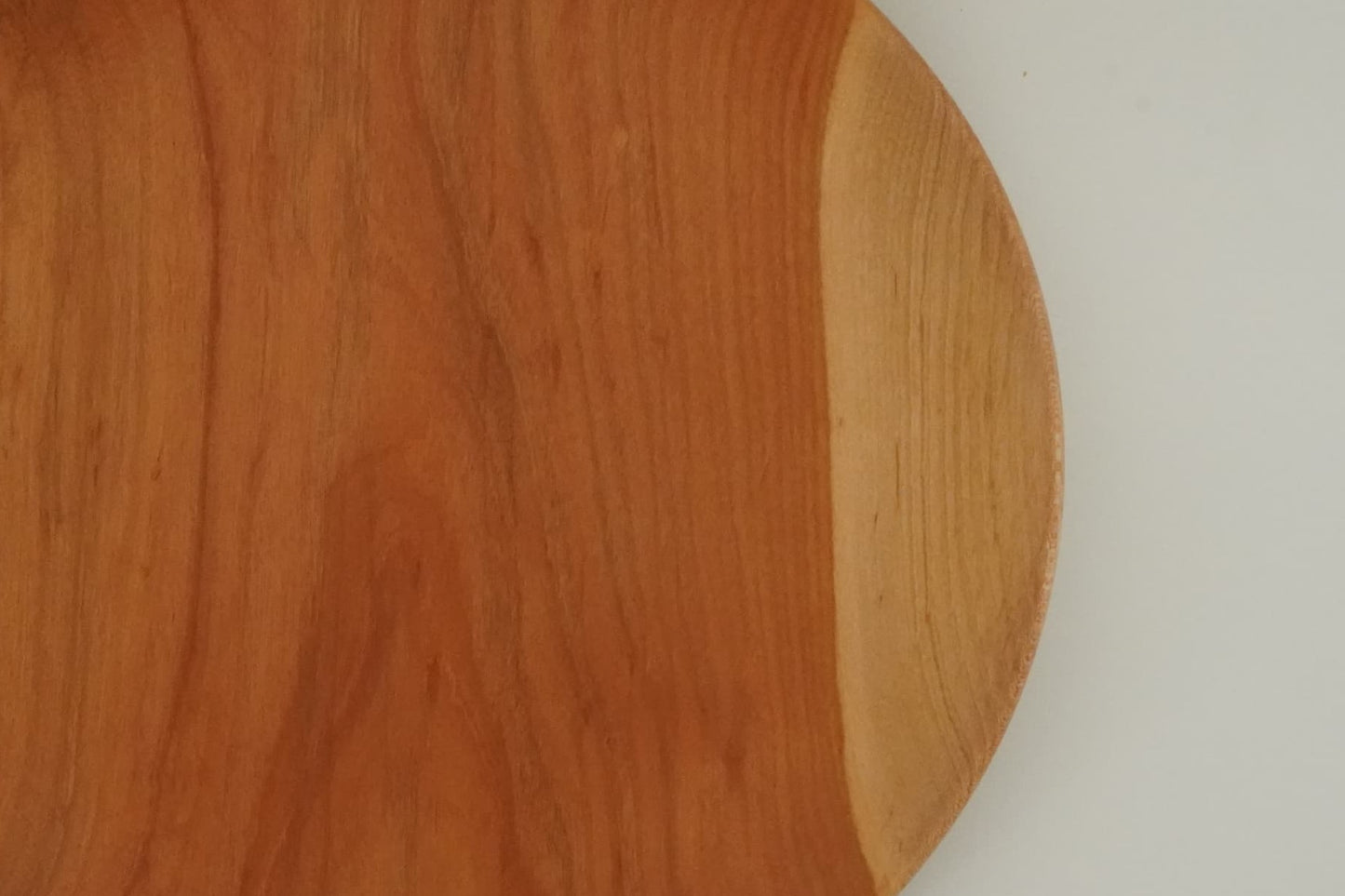 【薗部産業】平皿 縁無し 桜 無垢 八寸