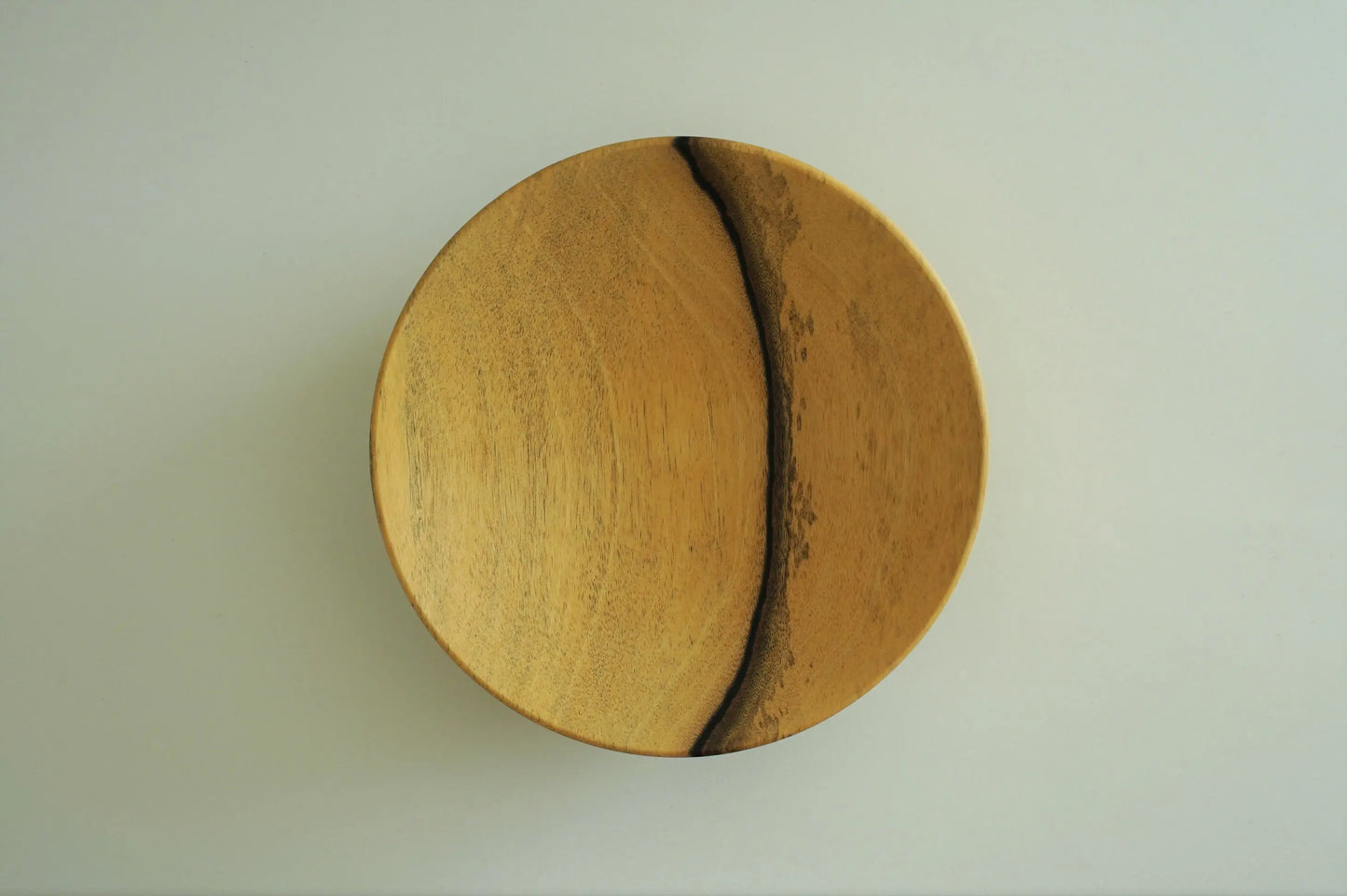 【いしいりえ】小皿 黒柿無垢 12.5cm×4.5cm