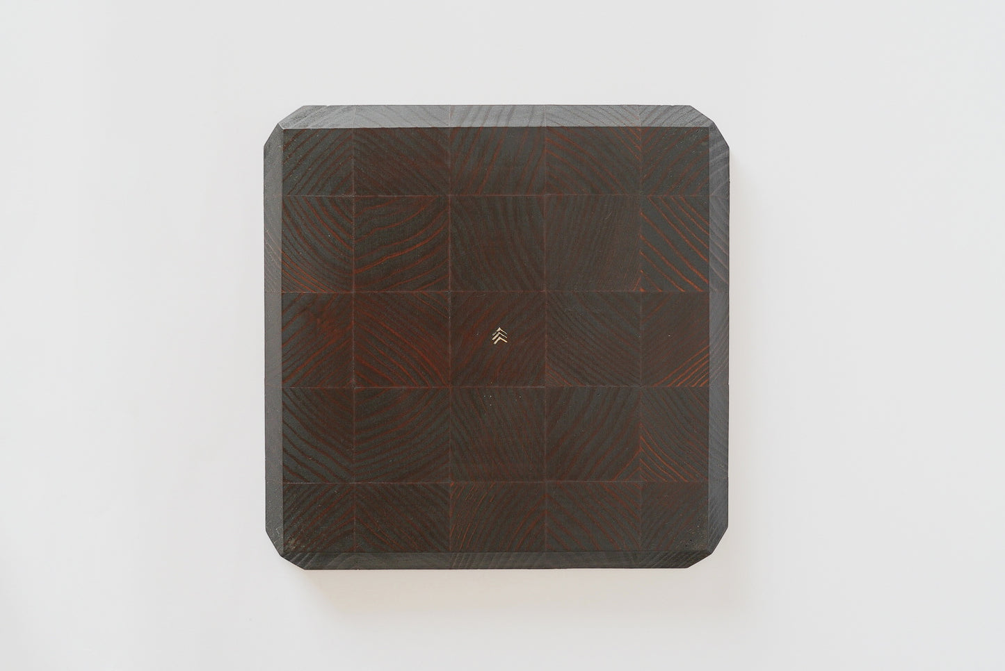 【森下綾】平皿 五寸×五寸 漆