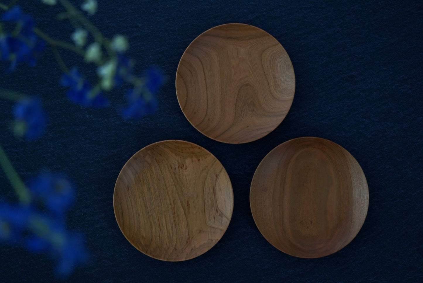 [Sonobe Sangyo] A set of three cherry blossom dishes