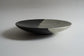 "Making the sashimi a luxury shop" Round edge rim plate 5 inch silver leaf pasted Sugi [Aya Morishita]