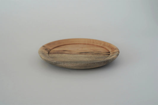 【木と暮らし松弥】楓 スポルテッド杢目 豆皿 11cm×1cm